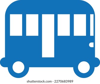 Vector de coche, vectores azul de icono de vehículos