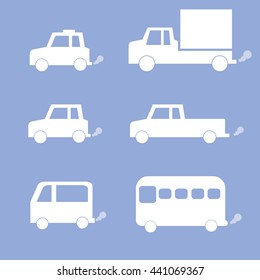 Car vectors, Many different cars.