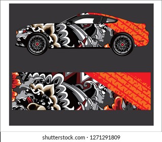 Car And Vehicle 
abstract graphic kit background for wrap and vinyl sticker