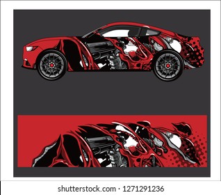 Car And Vehicle 
Anime graphic kit background for wrap and vinyl sticker