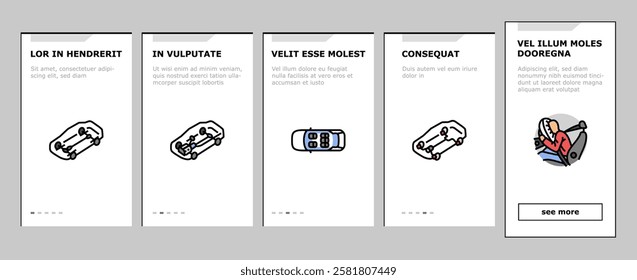 car vehicle auto transport onboarding mobile vector bus truck, automotive, station, traffic energy, delivery drive car vehicle auto transport illustrations