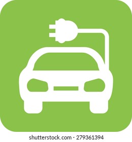 Car, vehicle, charging icon vector image. Can also be used for energy and technology. Suitable for web apps, mobile apps and print media.