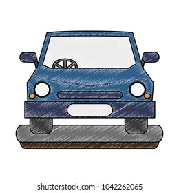 Car vehicle frontview