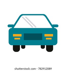 Car vehicle frontview
