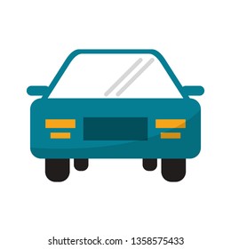 Car vehicle frontview symbol