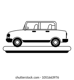 Car vehicle isolated