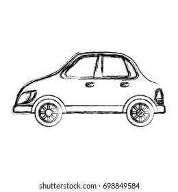 Car vehicle isolated