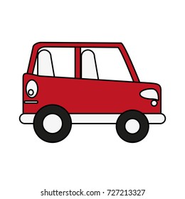 Car Vehicle Isolated Stock Vector (Royalty Free) 727213327 | Shutterstock