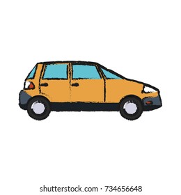 Car vehicle isolated