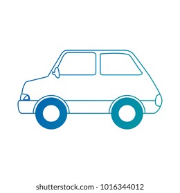 car vehicle isolated icon
