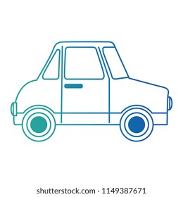 car vehicle isolated icon