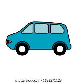 car vehicle isolated icon