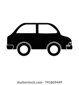 car vehicle isolated icon