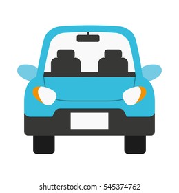 car vehicle isolated icon vector illustration design
