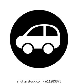 car vehicle isolated icon vector illustration design