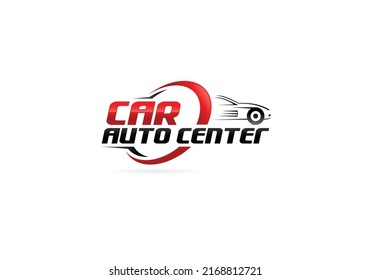 car vehicle maintenance and repair workshop logo