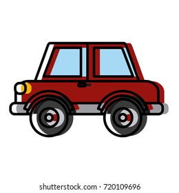 Car vehicle sideview