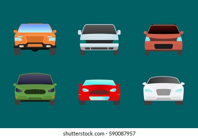 Car vehicle transport type design travel race model sign technology style and generic automobile contemporary kid toy flat vector illustration isolated icon.