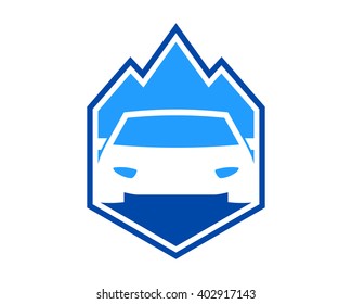 car vehicle transportation car drive garage automotive image icon