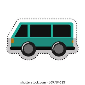 car vehicle travel icon vector illustration design