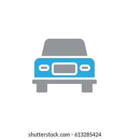 Car, vehicle vector icon , filled flat sign, solid colorful pictogram isolated on white. Symbol, logo illustration. Pixel perfect