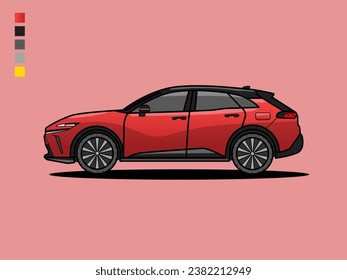 Car vehicle vector illustration design