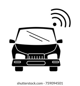car vehicle with wifi signal
