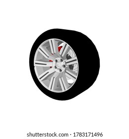 car Velg icon vector illustration logo template 