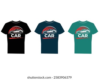 Car ventage t-shirt design vector