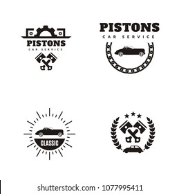 car vintage logo