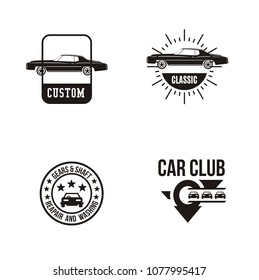 car vintage logo