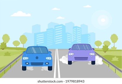 2,095 Oncoming vehicle Images, Stock Photos & Vectors | Shutterstock