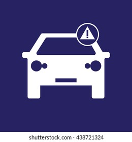 Car Warning Icon