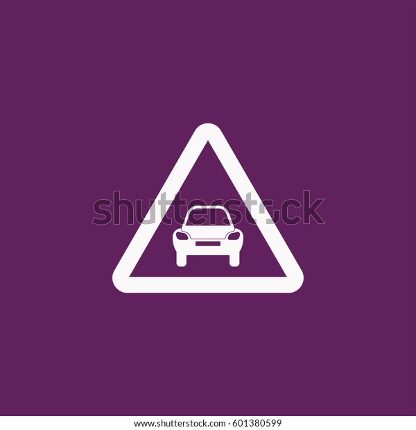 Car Warning Sign
illustration