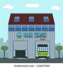 car wash