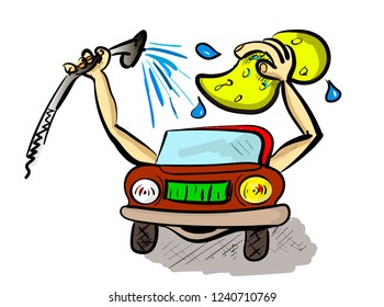 a car wash