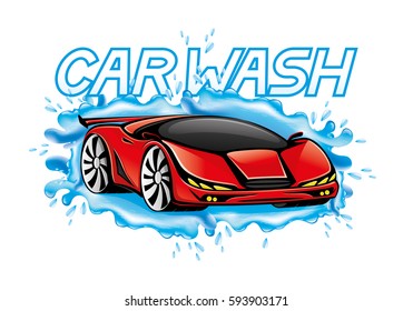 Splash Car Wash Images Stock Photos Vectors Shutterstock