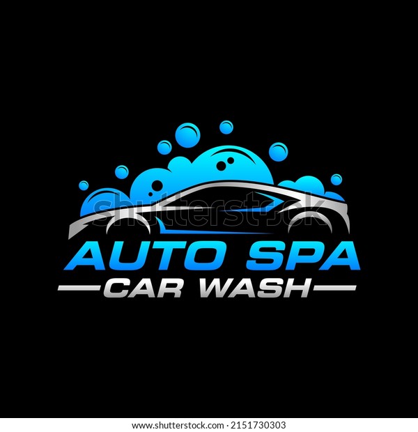 Car wash\
auto spa logo design template\
inspiration