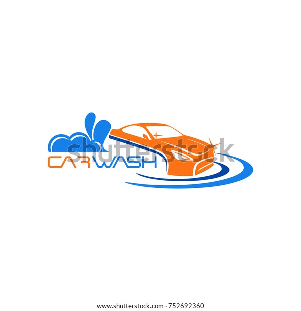 car wash auto vector\
logo