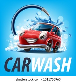 Car Wash Cartoon