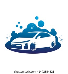 Car Wash and Clean Logo Vector