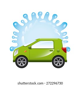 car wash design, vector illustration eps10 graphic 