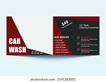 Car Wash Facebook Cover and Banner Template | Customizable Social Media Design.Perfect for showcasing services, promotions, and branding. Easy to edit for social media success.