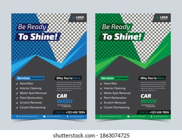 Car Wash Flyer, Car Detailing, Auto Detailing Flyer, Car Wash Poster