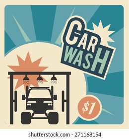 Car Wash, front of a  monster car within the system