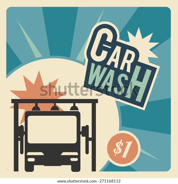 Car Wash,
front of a truck   within the
system