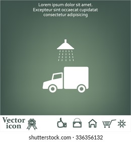 Car wash icon 