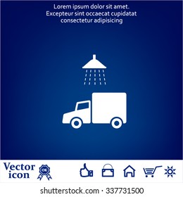Car wash icon 