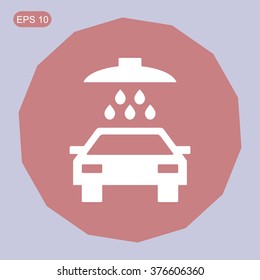 Car wash icon