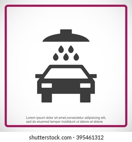 Car wash icon